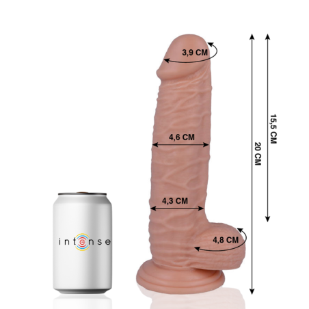MR. INTENSE realistischer Dildo 20 cm mit einer Größe von 4,6 cm – Bild 2