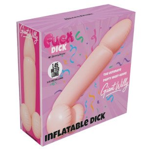 Opblaasbare penis 145 cm van Hidden Desire voor feest en decoratie – foto 1