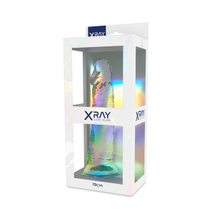 X RAY transparante dildo 19 cm voor intieme wellness – foto 2