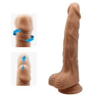 Wibrator z funkcją wibracji i rotacji, 20 cm – zdjęcie 3
