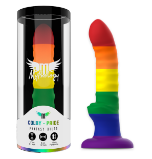 Dildo Mythology Colby Pride 17 cm do intymnego wellness – zdjęcie 1