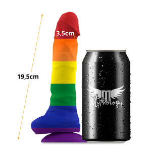 Mythology Corey Pride Dildo 19,5 cm für intime Wellness – Bild 3