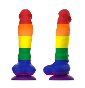 Mythology Corey Pride Dildo 19,5 cm für intime Wellness – Bild 6