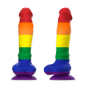 Dildo Mythology Corey Pride 19,5 cm do intymnego wellness – zdjęcie 6