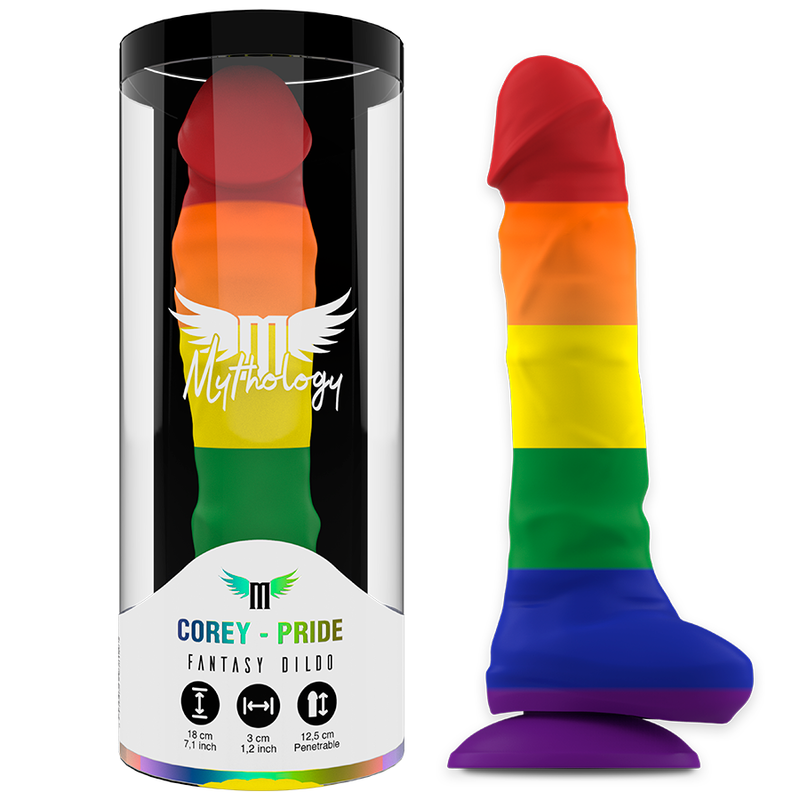 Corey Pride dildo van 18 cm voor intieme wellness – foto 1