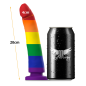 Mythology Devon Pride dildo van 20 cm voor intieme wellness Mythology Devon Pride dildo van 20 cm voor intieme wellness