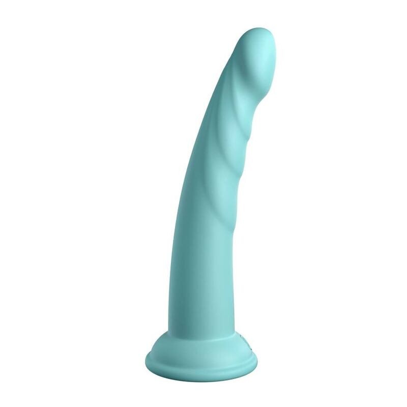 DILLIO Slim Seven Dildo 17,78 cm grün – Bild 1