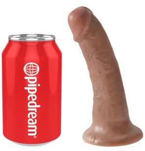 Realistischer Dildo 15 cm mit Karamellduft oder -geschmack – Bild 5