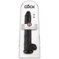 Realistic Dildo with Testicles, 30,5 cm, Black – image 6