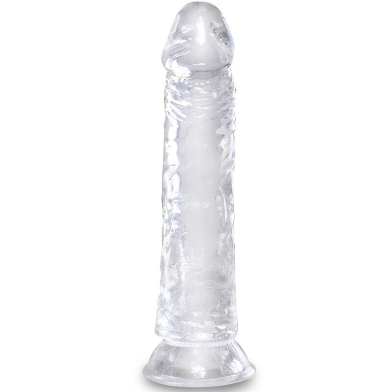 Transparent realistic dildo, 19,7 cm, by KING COCK – image 1 Transparent realistic dildo, 19,7 cm, by KING COCK – image 1