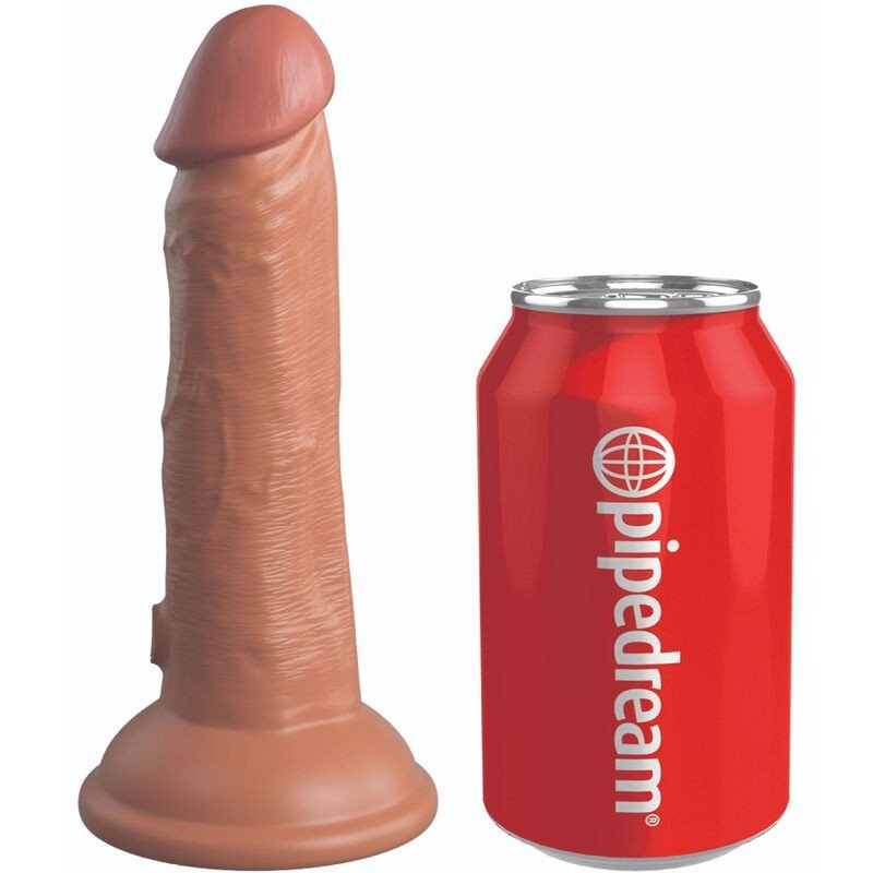 Realistischer Silikondildo 15,2 cm in Karamell von KING COCK – Bild 1 Realistischer Silikondildo 15,2 cm in Karamell von KING COCK – Bild 1