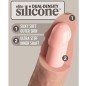 Realistische siliconen dildo van 20,3 cm – King Cock Elite – foto 4