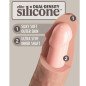 Realistyczny silikonowy dildo z wibracjami 15,2 cm – King Cock Elite – zdjęcie 3