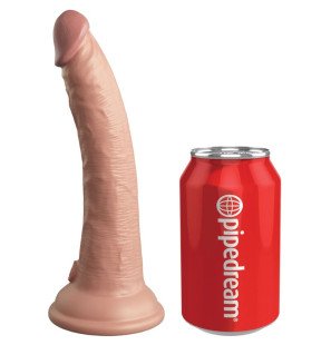 Gode réaliste vibrant en silicone avec télécommande 17,8 cm – photo 1