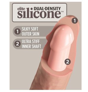 Gode réaliste vibrant en silicone avec télécommande 17,8 cm – photo 4