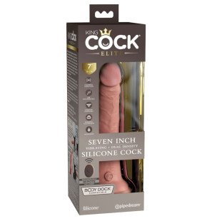 Gode réaliste vibrant en silicone avec télécommande 17,8 cm – photo 6