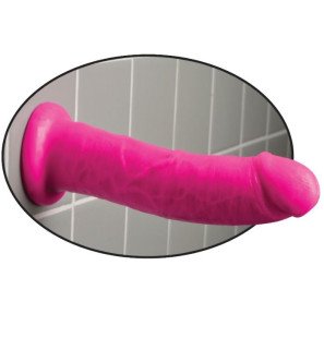 DILLIO pink dildo, 20,32 cm, with suction cup – image 3