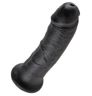 KING COCK schwarzer realistischer Dildo 20,3 cm – Bild 1