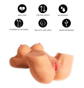 Realistic Female Masturbator Torso with Milking Function and 7 Settings – image 8