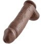 Gode réaliste marron de 30,48 cm – photo 2 Gode réaliste marron de 30,48 cm – photo 2