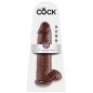 Gode réaliste marron de 30,48 cm – photo 5 Gode réaliste marron de 30,48 cm – photo 5