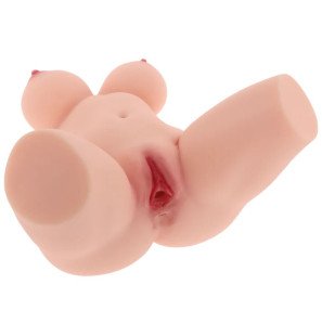 Realistic TPE masturbator torso with dual channels, 15 kg – image 2