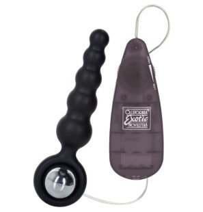 Stimulateur anal vibrant noir CALEXOTICS Booty Call 2,5 cm – photo 1