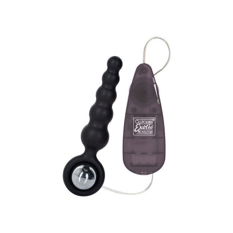 Czarny wibrator analny CALEXOTICS Booty Call 2,5 cm – zdjęcie 1