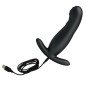 Czarny akumulatorowy masażer prostaty MR PLAY, 127 mm – zdjęcie 3