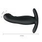 Czarny akumulatorowy masażer prostaty MR PLAY, 127 mm – zdjęcie 4