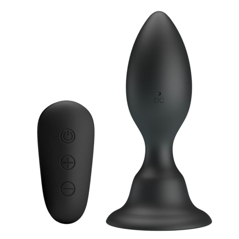 MR PLAY Vibrating Anal Plug with Remote Control 108 mm – image 1 MR PLAY Vibrating Anal Plug with Remote Control 108 mm – image 1