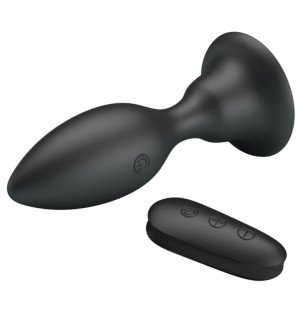 MR PLAY vibrerende anale plug met afstandsbediening 108 mm – foto 2
