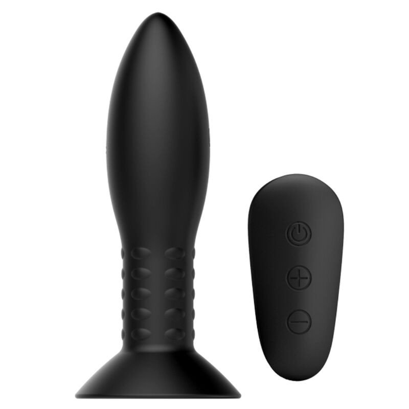 MR PLAY anale plug met draaiende ballen en afstandsbediening – foto 1