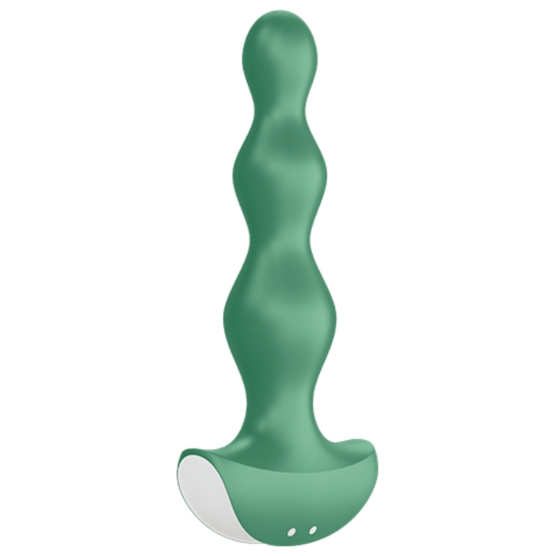 Satisfyer Lolli Plug 2, plug anal vibrant vert ou gris – photo 1