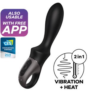 Satisfyer Heat Climax sterowany aplikacją wibrator analny z funkcją podgrzewania – zdjęcie 1