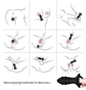 ARMONY Kylin Dedal vibrator and anal plug with remote control – image 2