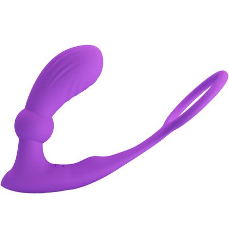 Pretty Love Warren penisring en anale vibrator in violet