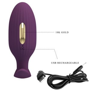 Pretty Love Jefferson, plug anal connecté par application, lilas – photo 7