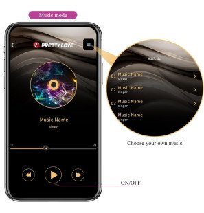 Pretty Love Jefferson, plug anal connecté par application, lilas – photo 18