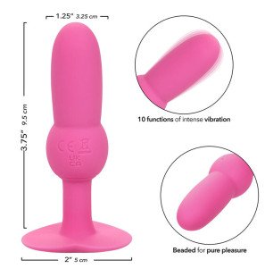 CALEXOTICS beginner anal plug with 10 vibration settings – image 7