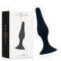 Korek analny Intense poziom 2 11,5 cm, czarny – zdjęcie 1