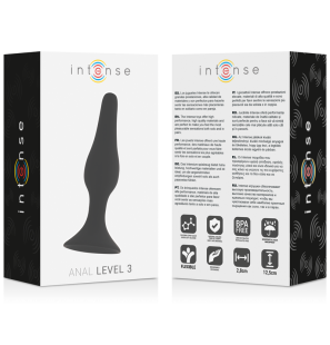 Intense Level 3 Anal Toy 12,5 cm Black – image 4