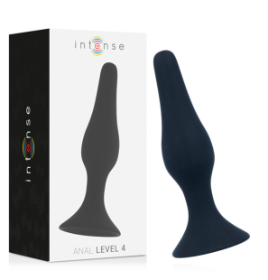 Intense Anal Dildo Level 4, 15,5 cm, Black – image 1