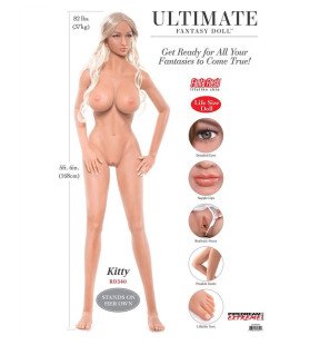 Pipedream Ultimate Fantasy Kitty poupée sexuelle réaliste 168 cm – photo 13