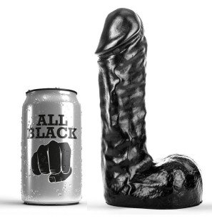 All Black dildo 19 cm voor intieme wellness – foto 1