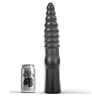 All Black 33 cm Anal Dildo for Intimate Wellness – image 1
