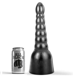All Black 34 cm Dildo for Intimate Wellness – image 1