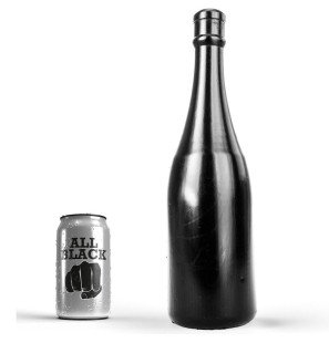 Bouteille anale ALL BLACK 34,5 cm pour votre confort intime – photo 1