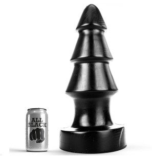 Analspielzeug mit 40 cm Länge All Black für intimes Wohlbefinden – Bild 1