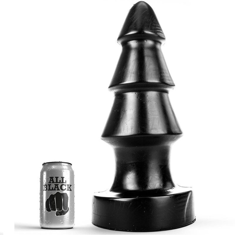 Analspielzeug mit 40 cm Länge All Black für intimes Wohlbefinden – Bild 1